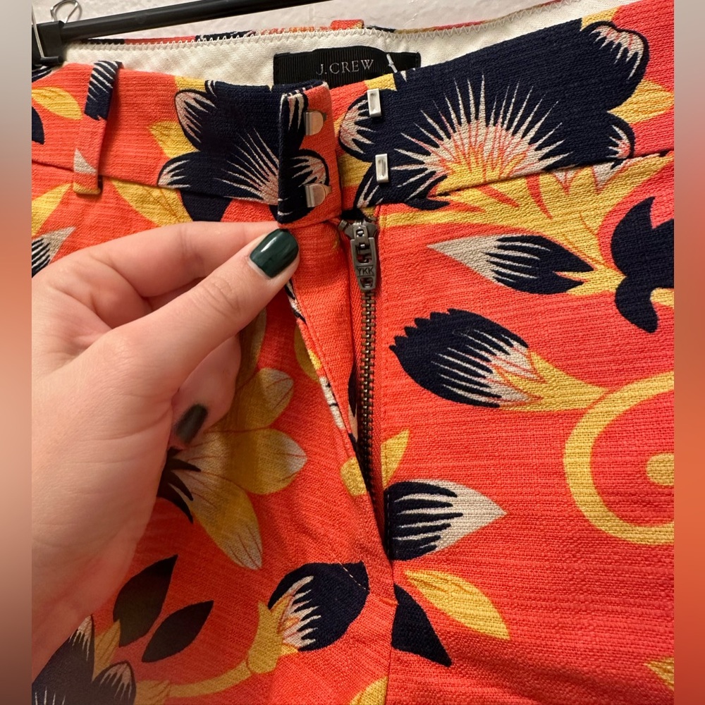J. Crew Patterned Structured Shorts - Picture 2 of 8